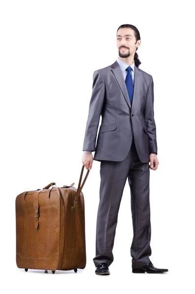 Business travel concept with businessman Stock Image