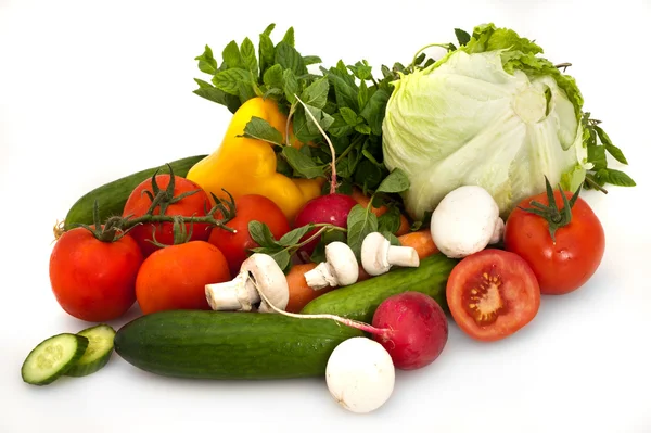 Świeże dojrzałe warzywa — Zdjęcie stockowe