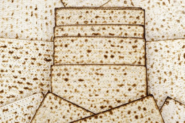 Matza bread for passover celebration — Stock Photo, Image