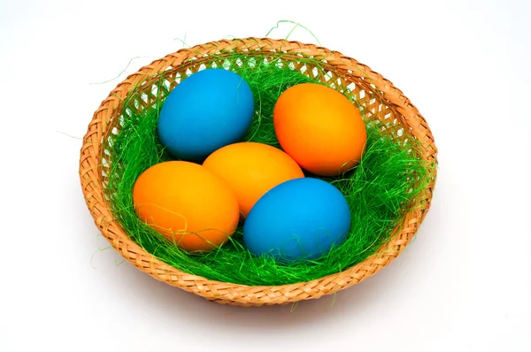 Украшенные пасхальные яйца Лицензионные Стоковые Изображения