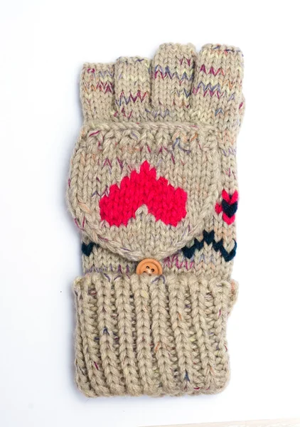 Rukavice/rukavice izolovaných na bílém pozadí — Stock fotografie