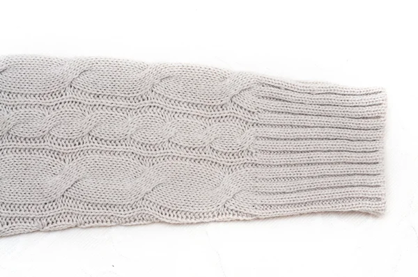 Pletené vlněné rukáv — Stock fotografie