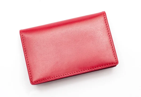 红色钱包 — 图库照片