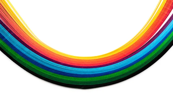 Paper rainbow — Stock Photo, Image