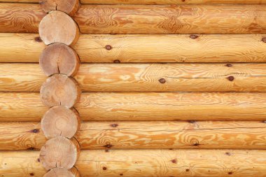 Wooden logs clipart