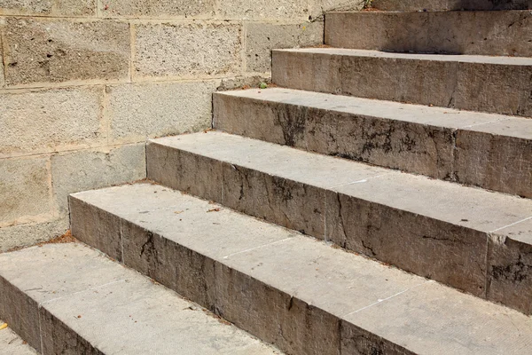 Старі кам'яні сходи — стокове фото