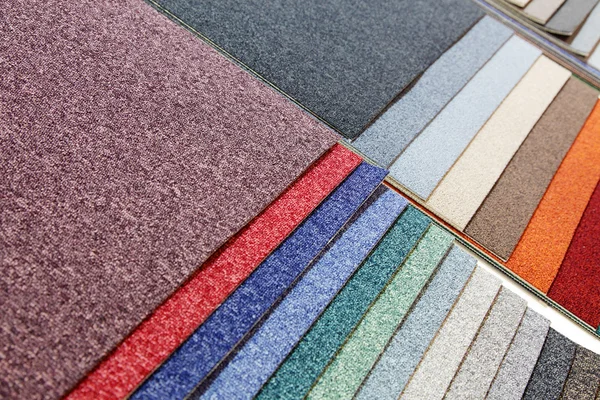 Próbki dywany — Zdjęcie stockowe