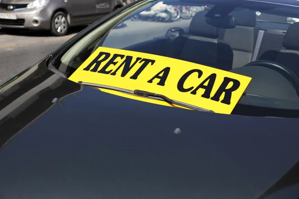 Rent a car — Stock Photo, Image