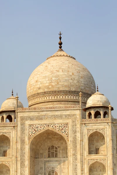 stock image Taj Mahal is a mausoleum and a mosque