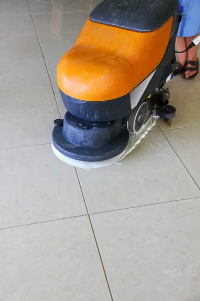Fußboden waschen — Stockfoto