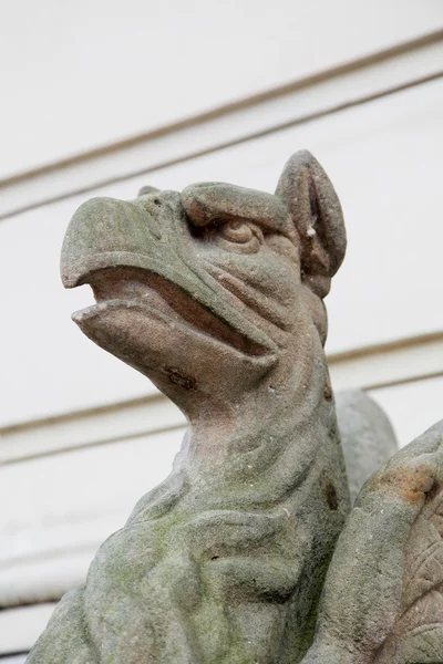 stock image Sculpture, head of the bird