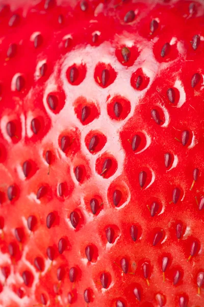 Fragola di macro — Foto Stock