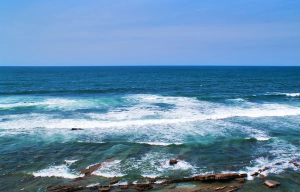 Oceano azul — Fotografia de Stock