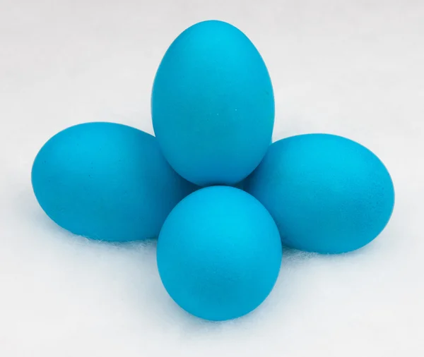 Blaue Eier — Stockfoto