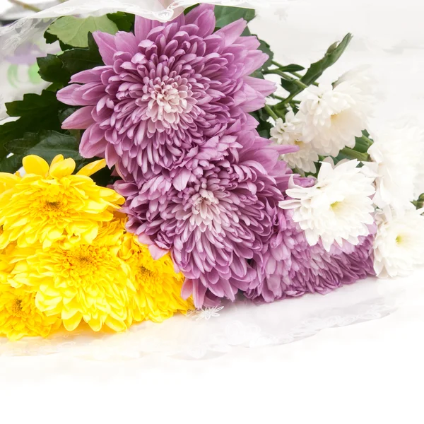 Bouquet of chrysanthemums — Stock Photo, Image