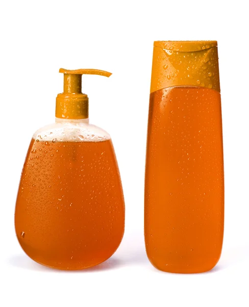 Liquid soap, gel, shampoo — Stock Photo, Image