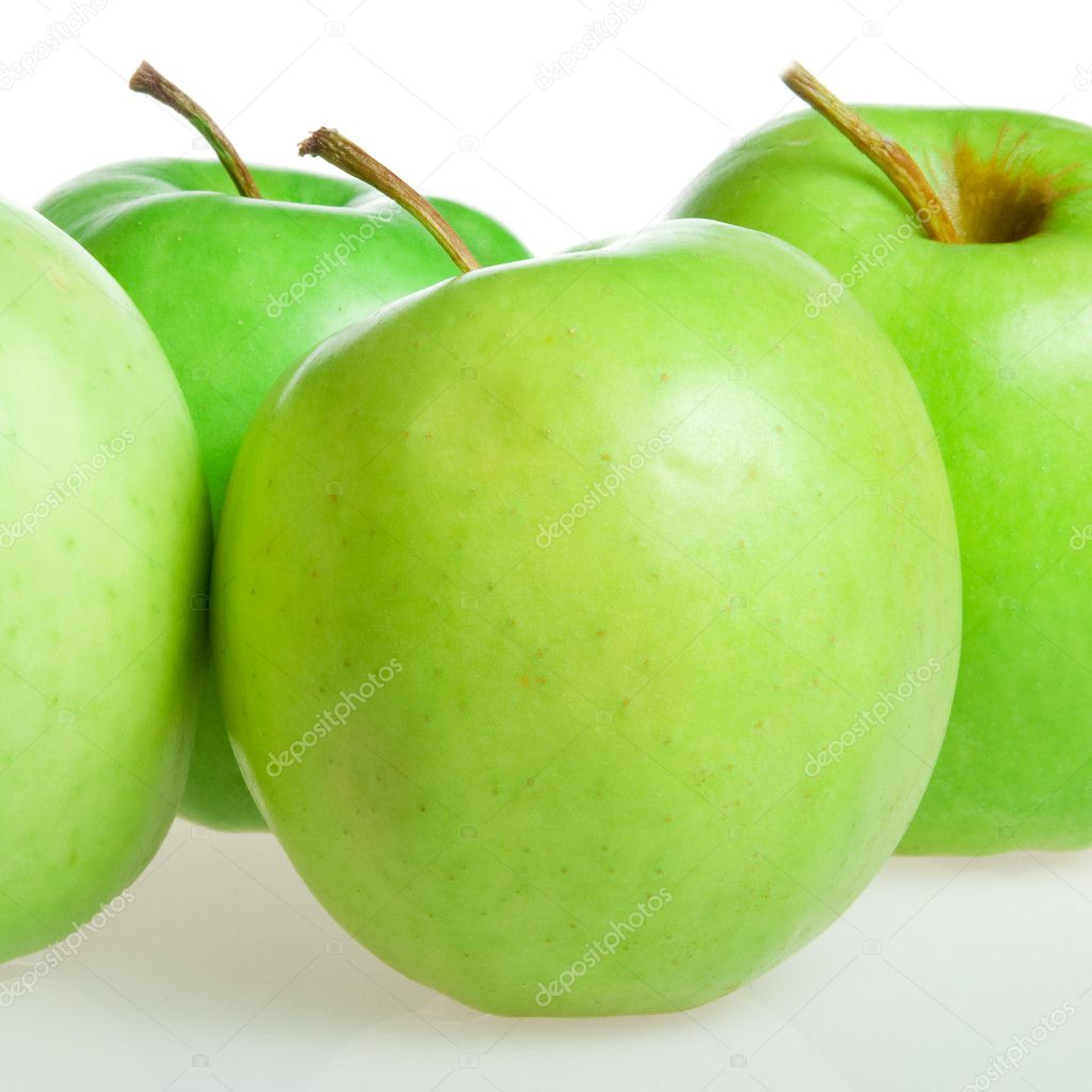 Green apples