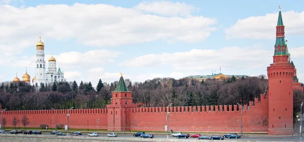 Moskauer Kreml-Mauer — Stockfoto