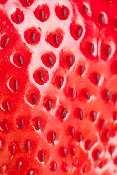 宏草莓 — 图库照片