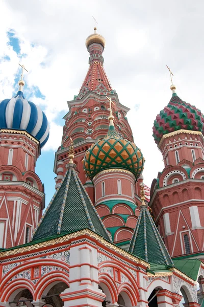 St. Cathédrale de Basile à Moscou sur la place rouge — Photo