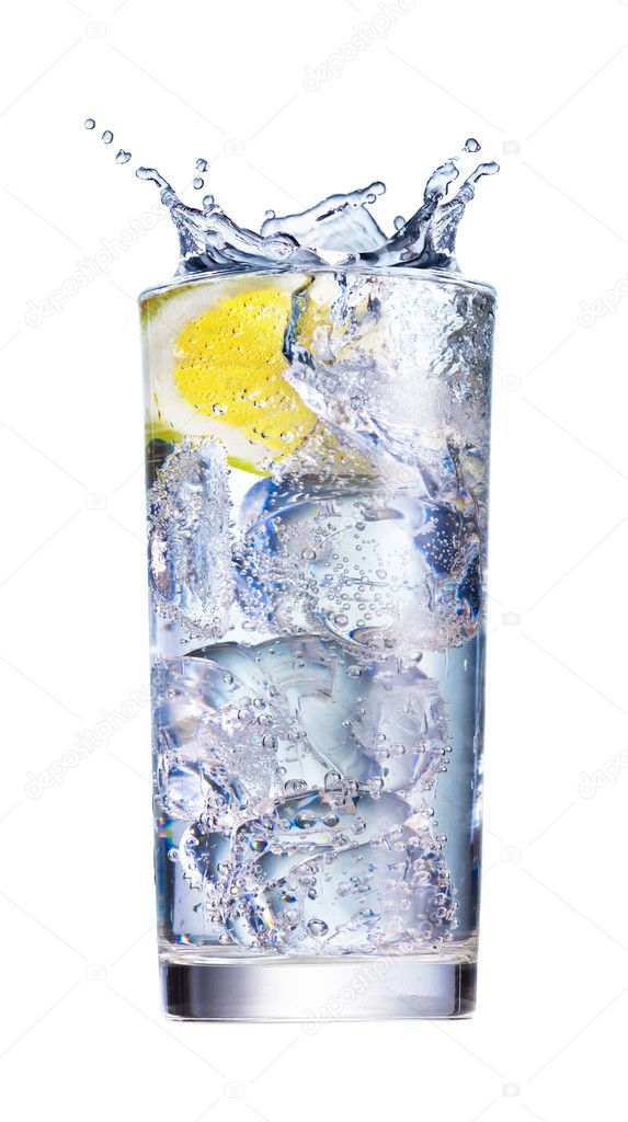 Ice Splashing In Cup Of Water Stock Photo Image By C Irochka