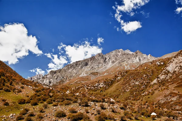 Berglandschap. belagorka gorge, Kirgizië — Stockfoto
