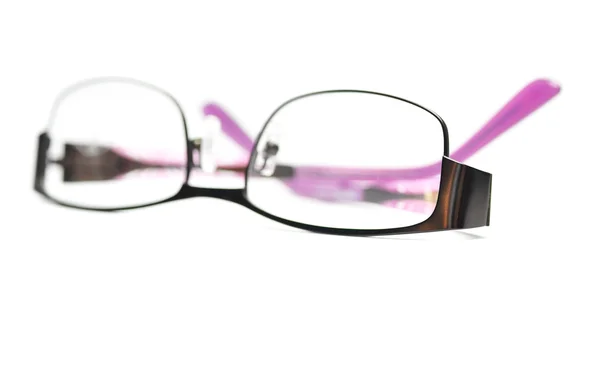 白色隔膜眼镜 — 图库照片