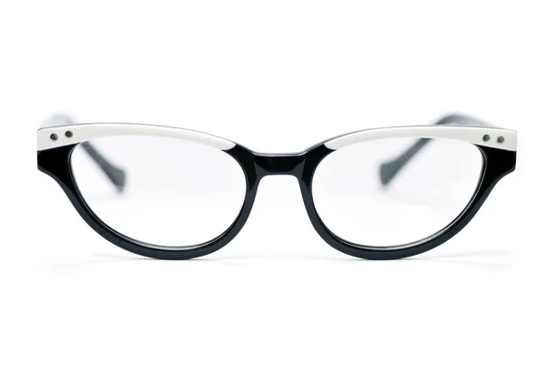 흰색으로 분리 된 안경 — 스톡 사진