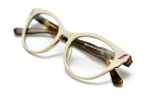 Brýle izolované na bílém — Stock fotografie