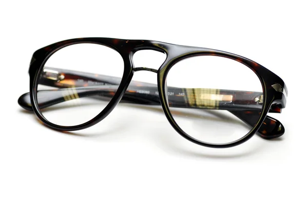 Óculos isolados em branco — Fotografia de Stock
