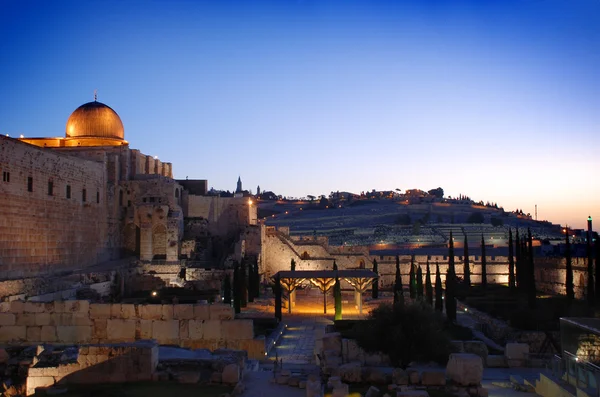 Israël - Koepel van de Rots in Jeruzalem — Stockfoto