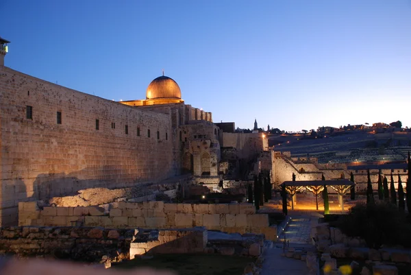 İsrail - Kudüs 'teki Kaya Kubbesi — Stok fotoğraf