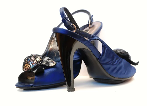 Vrouwelijke schoenen geïsoleerd — Stockfoto