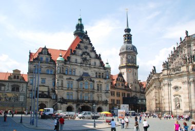 Katholische Hofkirche, Dresden, Almanya.