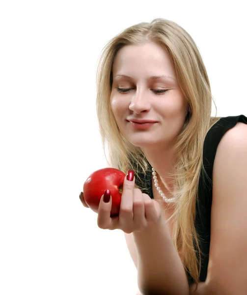 Jabłko pokusa — Zdjęcie stockowe