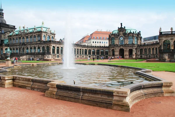 德国德累斯顿的Zwinger宫 — 图库照片