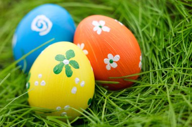 Easter eggs clipart