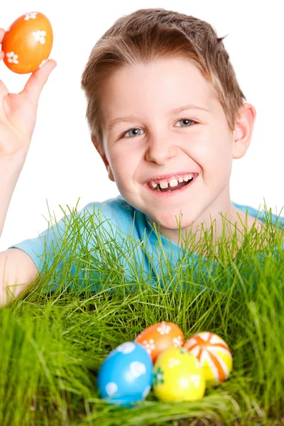 Caccia alle uova di Pasqua — Foto Stock