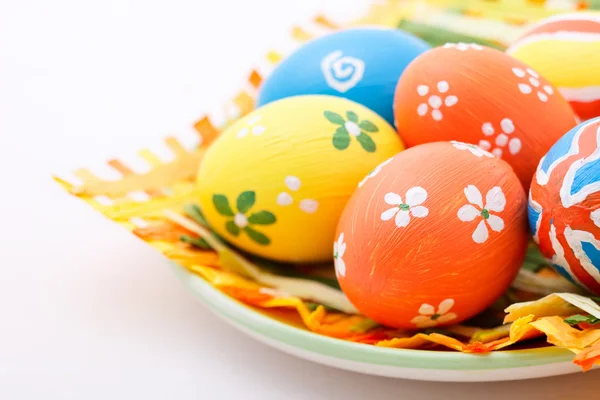 Húsvéti tojás kézzel festve — Stock Fotó