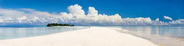 Tropikalna wyspa panorama — Zdjęcie stockowe
