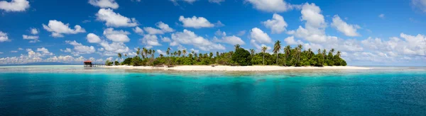 Tropikalna wyspa panorama — Zdjęcie stockowe