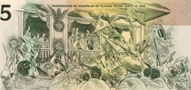 Aguinaldo's Independence Declaration clipart