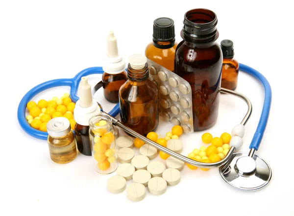 Tabletki na leczenie — Zdjęcie stockowe