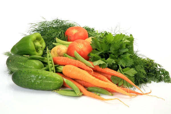 Свежие овощи для здорового питания — стоковое фото