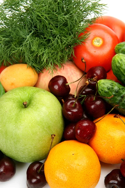 Mogen frukt och grönsaker — Stockfoto