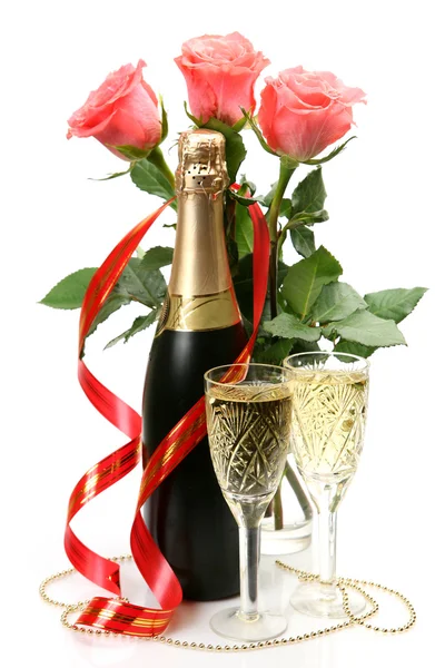 Champagne en rose — Stockfoto