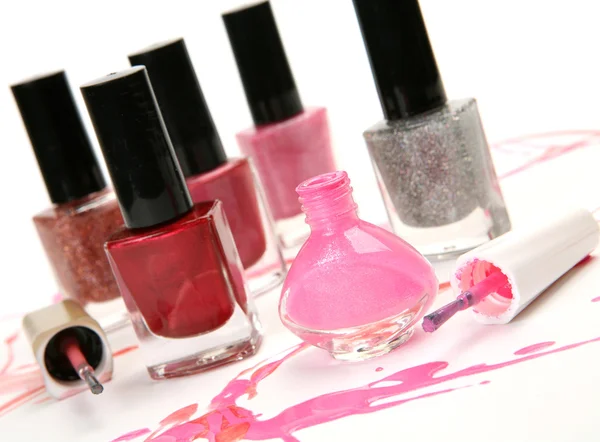 Color nail polish — Stock Photo, Image