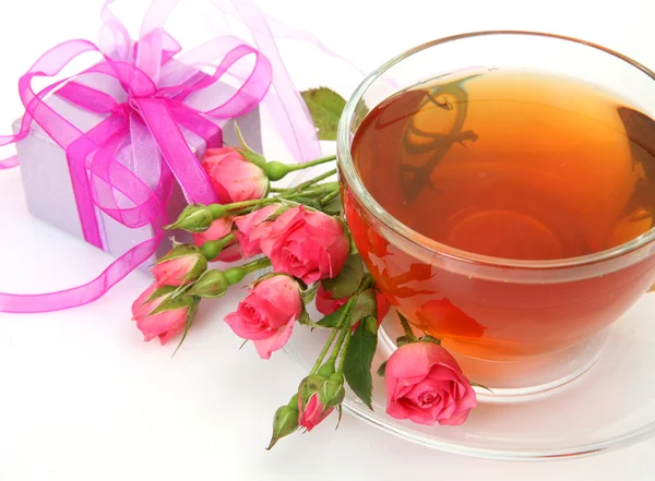 Herbata i Dar — Zdjęcie stockowe