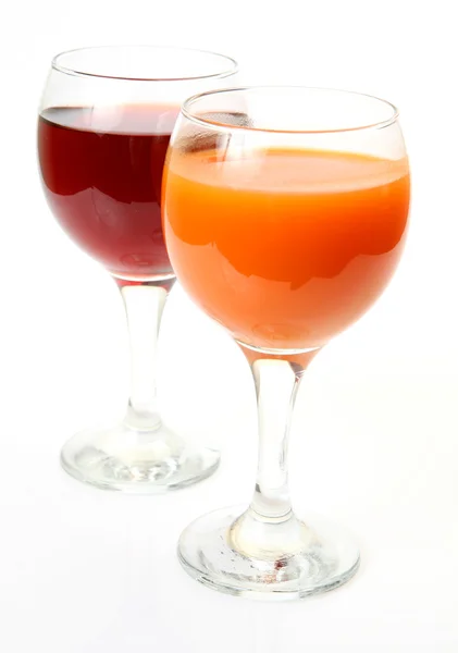 Juice from fresh fruit — Stock Photo, Image