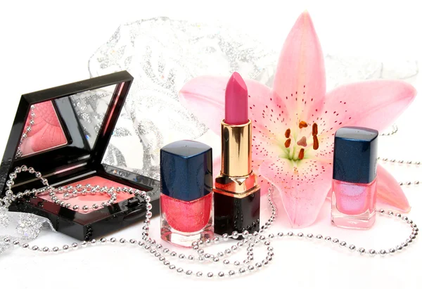 Cosmetici decorativi — Foto Stock